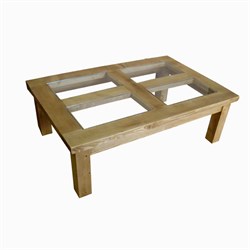 Table Basse 1 plateau 4 verres